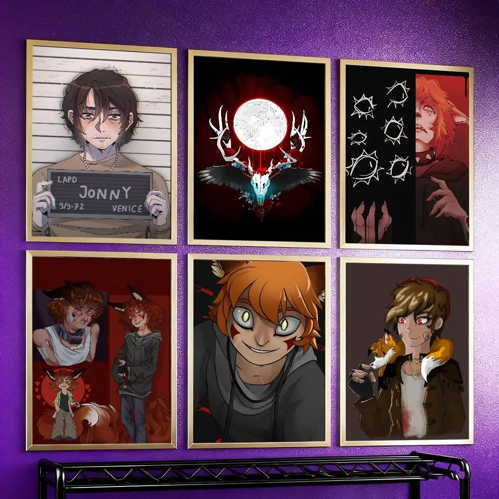 B-Boyfriend to D-Death Ren Vincent печать плакатов настенная живопись картина подарок гостиная бар ресторан Dec наклейка большая