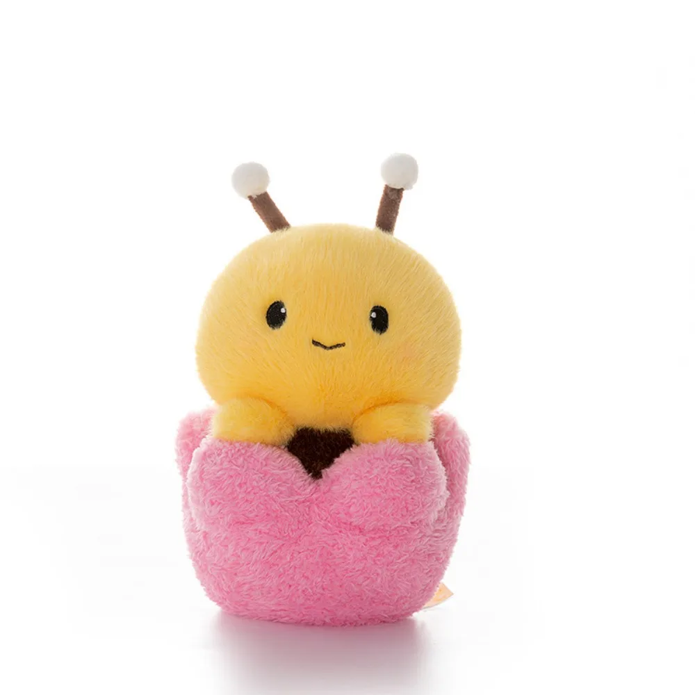 

Comfort Plush Toys Bear Egg Shell Plush Doll Bee Pet Table Plush Doll Cute Cartoon Animal Plush Toy Kids Holiday Gifts