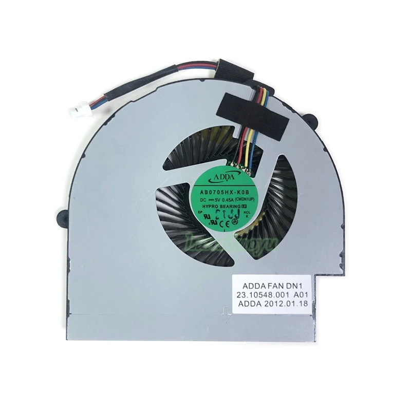 

Новый оригинальный охлаждающий вентилятор для ноутбука Dell inspiron 13Z M301Z N301Z N311Z VOSTRO V131 кулер AB0705HX-K0B 23.10548.001 4 контакта