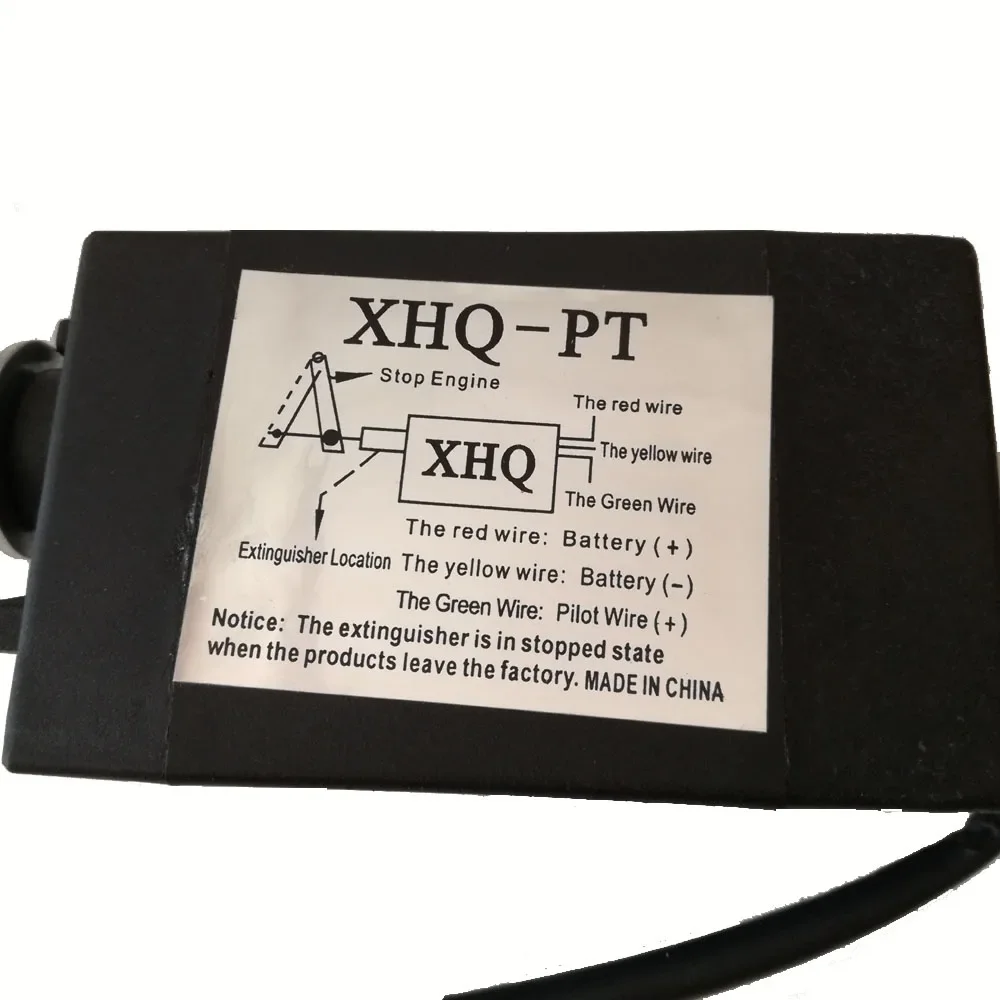 XHQ-PT 12V/24VDC 150N Diesel Engine Stop  Electromagnetic Solenoid Valve Magnetic Valve Extinguisher NO NC