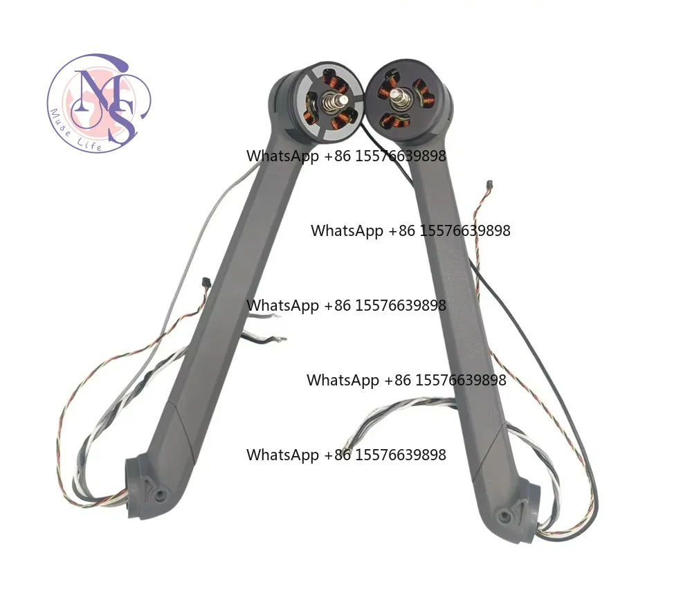 ZOCI-FOR Front Rear Left Right Motor Arm With Motor & Cables, Replacement Repair Spare Parts for Aerial Drone Equipment