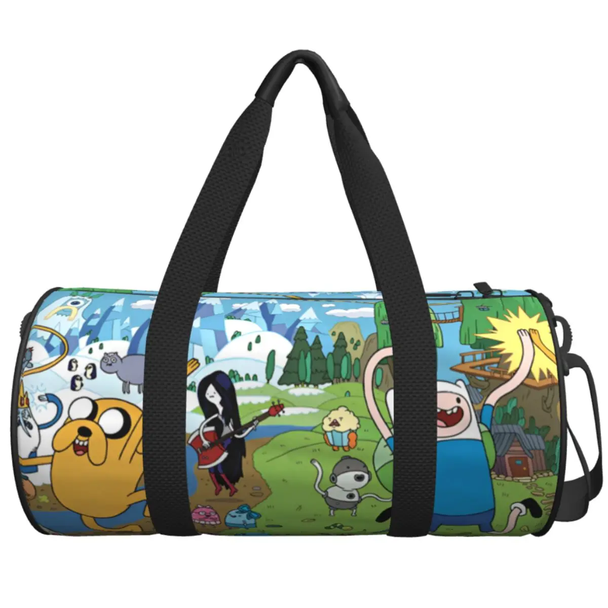 

Adventure Kawaii Times Спортивные сумки Дорожная спортивная сумка Аксессуары для спортзала Забавные сумки Мужская женская сумка для фитнеса на открытом воздухе