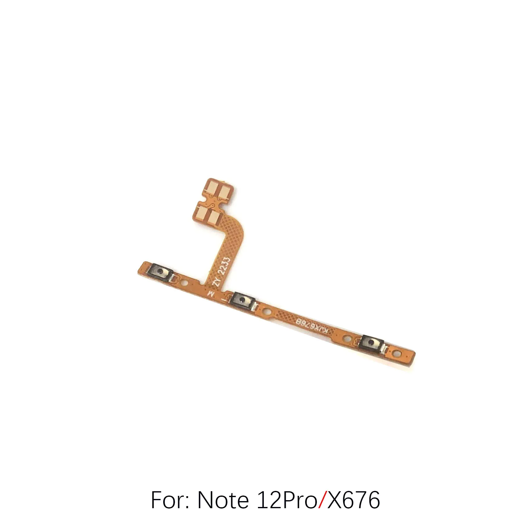 Power Voulme Button Flex Cable For infinix Note7 Note8 Note10 Note11 Note12 Note30 On OFF Side Keys X690 X692 X693 X695 X663