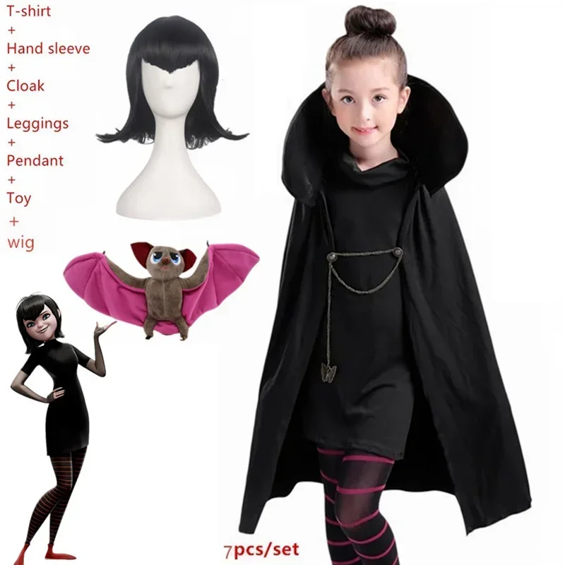 AA Christmas halloween costumes for girls Carnival Hotel Transylvaniaing Mavis Cosplay Fancy costumes toy Vampire chil 2025 New