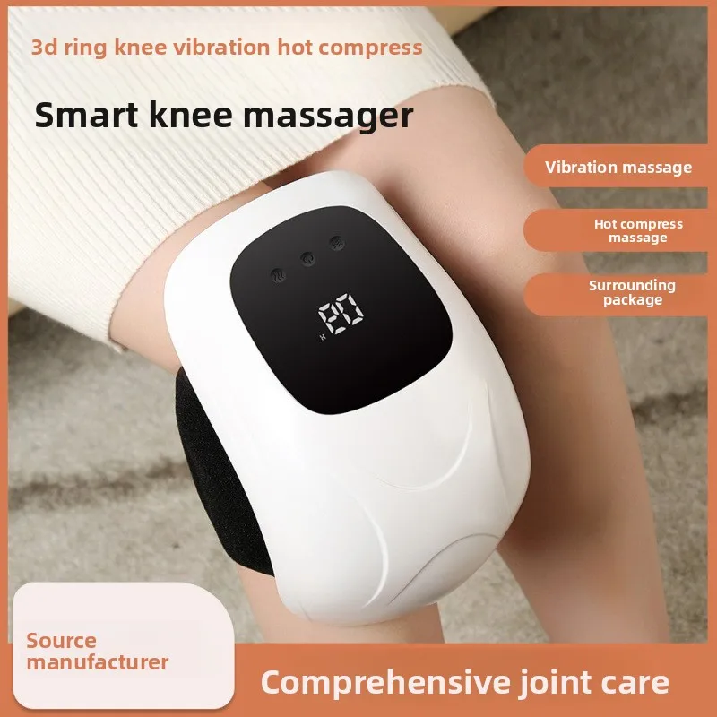 

2025 Heating Knee Massager - Red Light Therapy & Vibration for Joint Care
