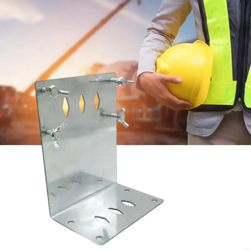 57QF Steel Level Stand Versatile Level Holder Precisions Measuring Tool Accessory Simple Use for Building & Interior Designs