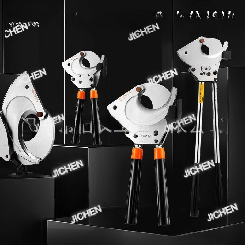 

QZT Ножницы для кабеля с храповым механизмом Ручные ножницы для проволоки Шестерня J40J75J95 Большие ножницы для кабеля Ножницы для стальной проволоки