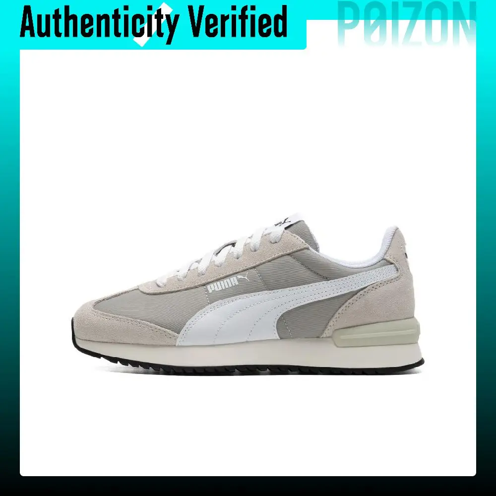 PUMA R78 Nylon Low top Casual Shoes Unisex Gray White 399250-02