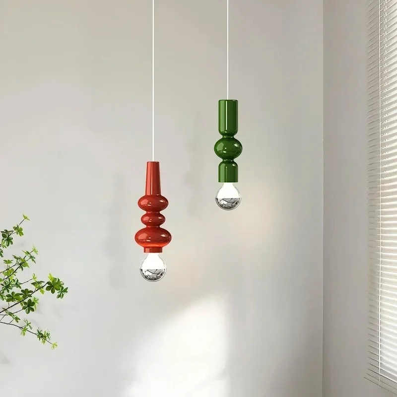 

Bauhaus Pendant Light Modern Designer Minimalist Hanging Lamp for Bedroom Bedside Hallway Dining Room Bar Counter Decor Lighting