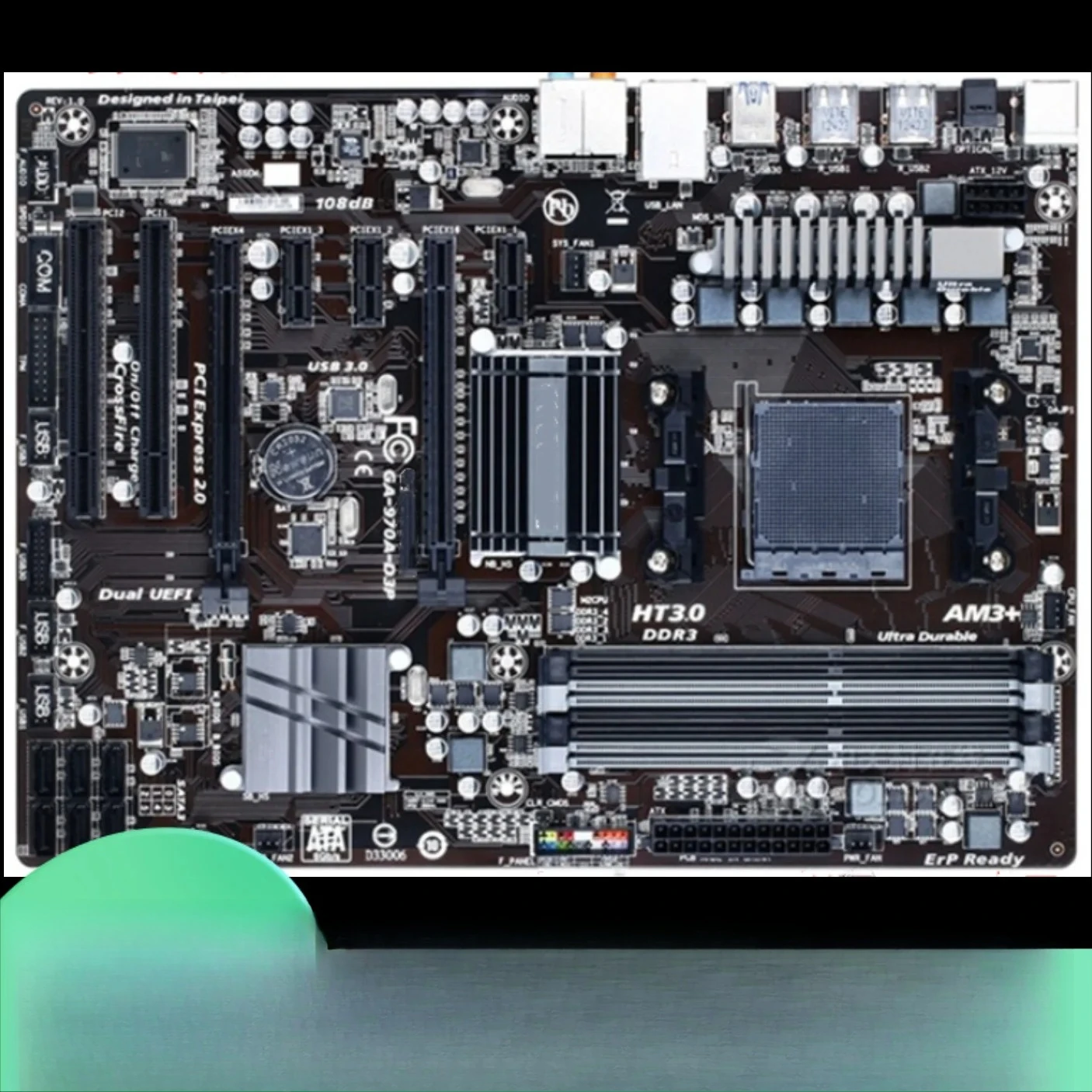 

Original motherboard GA-970A-D3P socket AM3/AM3+DDR3 motherboard 32GB desktop motherboard 100% test