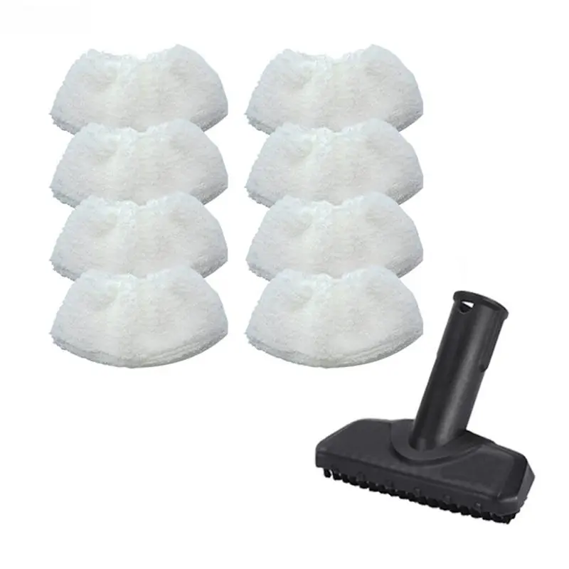 【PRODUCTO POPULAR】Cepillo de vapor portátil y cubierta de repuesto para mopa de vapor para accesorios de limpiador a vapor Karcher SC1 SC2 SC3 SC4 SC5