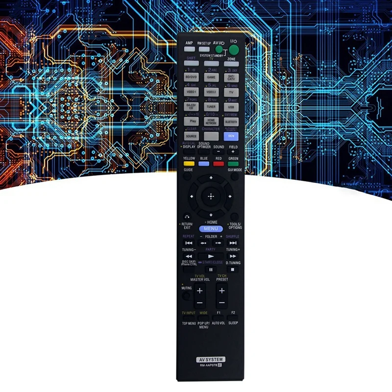 Replace RM-AAP078 Remote Control For Sony AV SYSTEM Remote Control