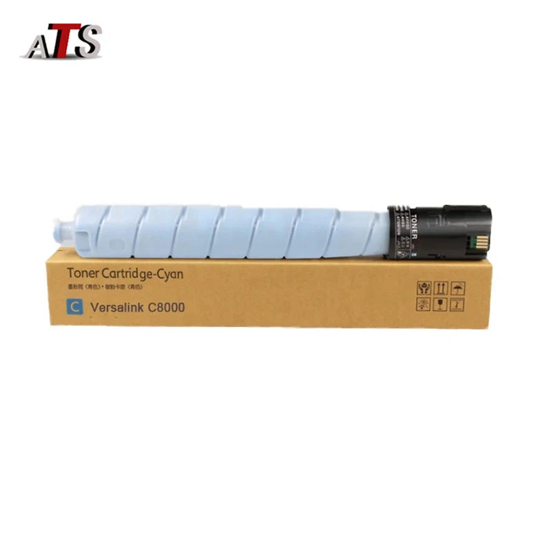 4PCS/Set C8000 Toner Cartridge for Xerox VersaLink C8000DT C8000W Press Compatible Copier Cartridges Powder Supplies