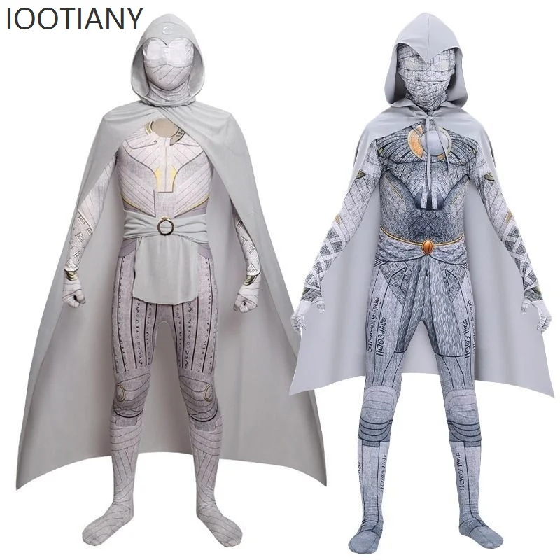 

Halloween Children Adult Fashion Steampunk Knight Stretch Cool Tights Bodysuit Carnival Party Stage Performance Cosplay Costume