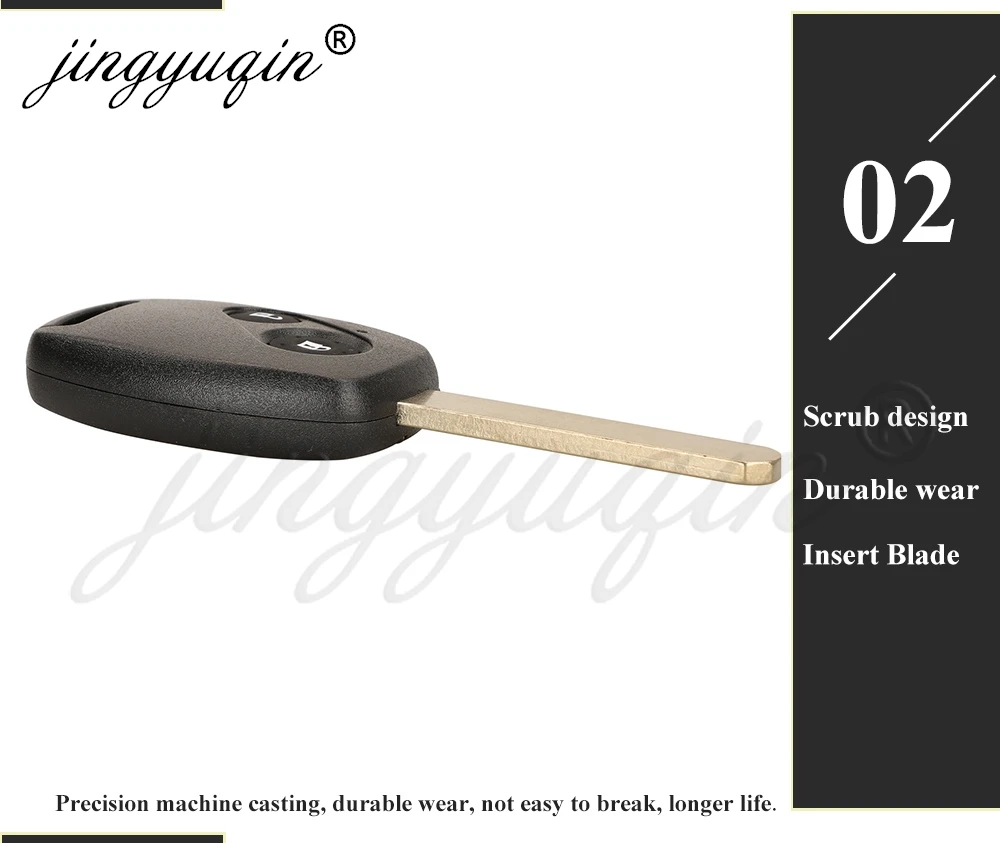 Jingyuqin 1/5 Stück N5F-S0084A 313,8 MHz Fernbedienungsschlüssel für Honda Civic 2006-2013, Stream, ODYSSEY, Acura RDX, MDX 2007-2013, ID46-Chip. – Detail 7