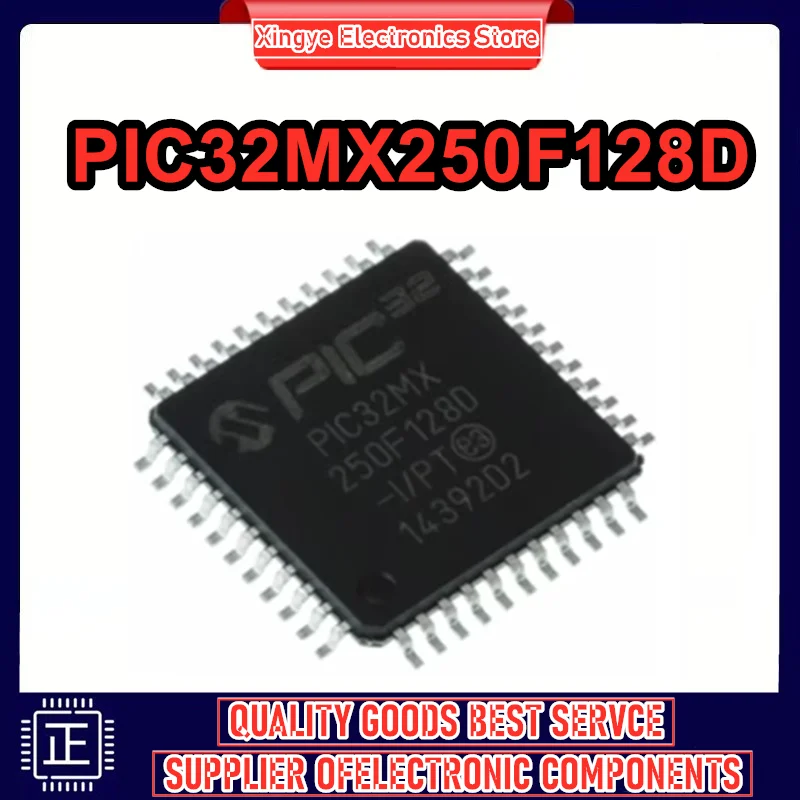 

PIC32MX250F128D PIC32MX250F128D-I/PT QFP44 микросхема 100% новый оригинал на складе
