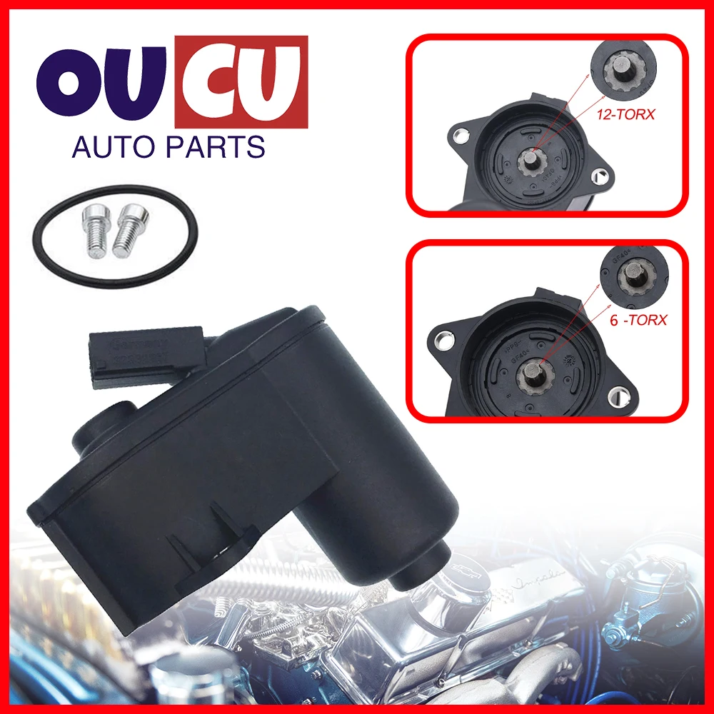 6/12 Torx Rear Caliper HandBrake Parking Servo Motor For VW Passat B6 CC Tiguan Audi 3C0998281 3C0998281A 3C0998281B 32330208