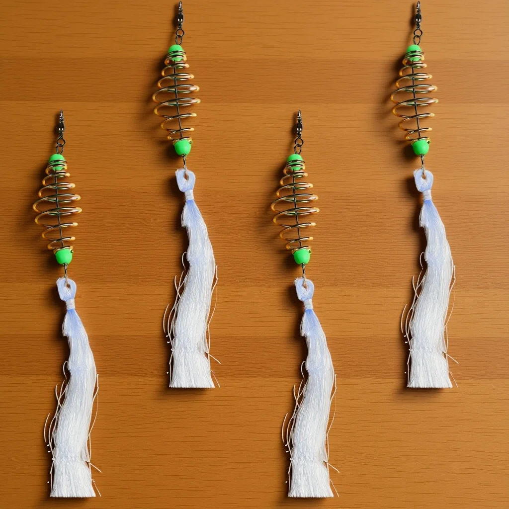 

4Pcs Fishing Net High-Quality Nylon Mesh Strong Fine Workmanship Ideal for Outdoor Fishing Adventures Professional Fish Trap