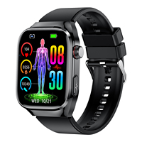 TK16 Smart Watch Men 2.04inch Amoled Bluetooth Call AI Voice ECG Health Monitoring SOS Sports Fitness Tracker Women Smartwatch