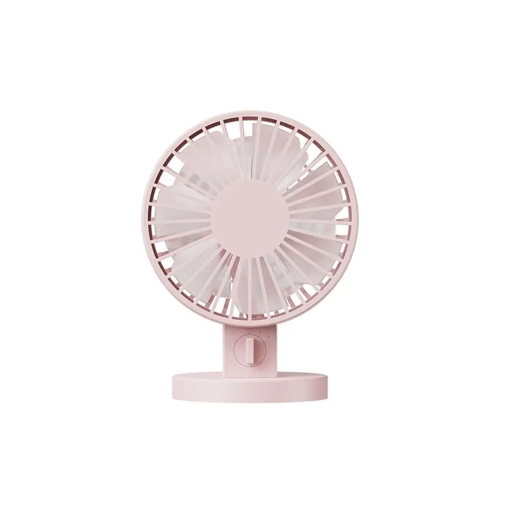 

Small Desk Fan 200Ma Rechargeable USB Battery Operated Ultra Quiet Strong Wind 2 Speeds Fans Blade Silent Electric for Home