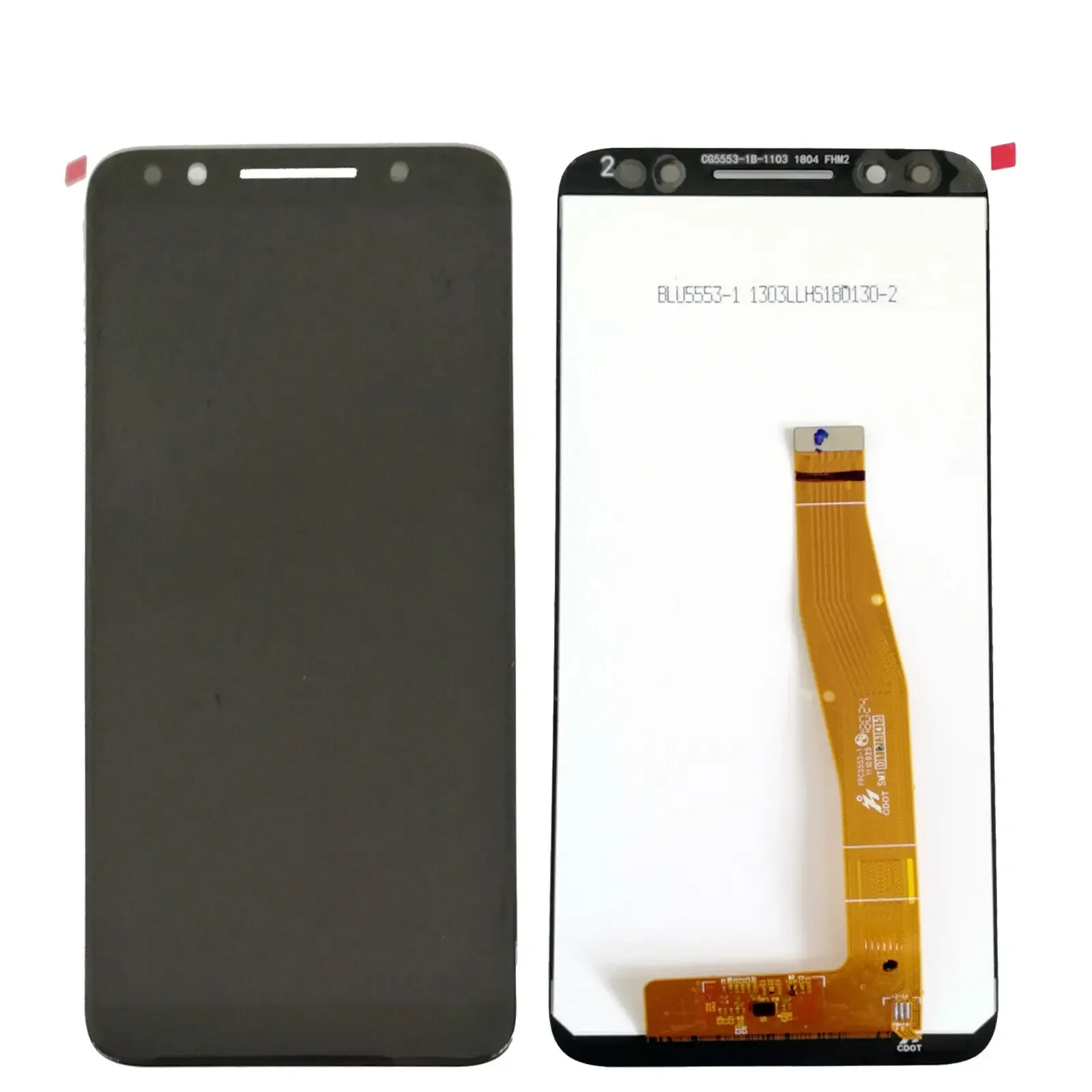 

Shyueda 100% NEW For TCL C5 5152 5.5" LCD Display Touch Screen Digitizer With Free Tools &3M