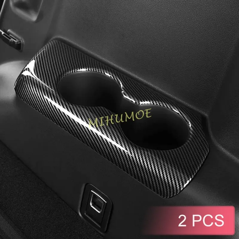 

Для Toyota Highlander Kluger 2020 2021 2022 2023 2024 2025 держатель чашки на заднее сиденье из углеродного волокна, накладки