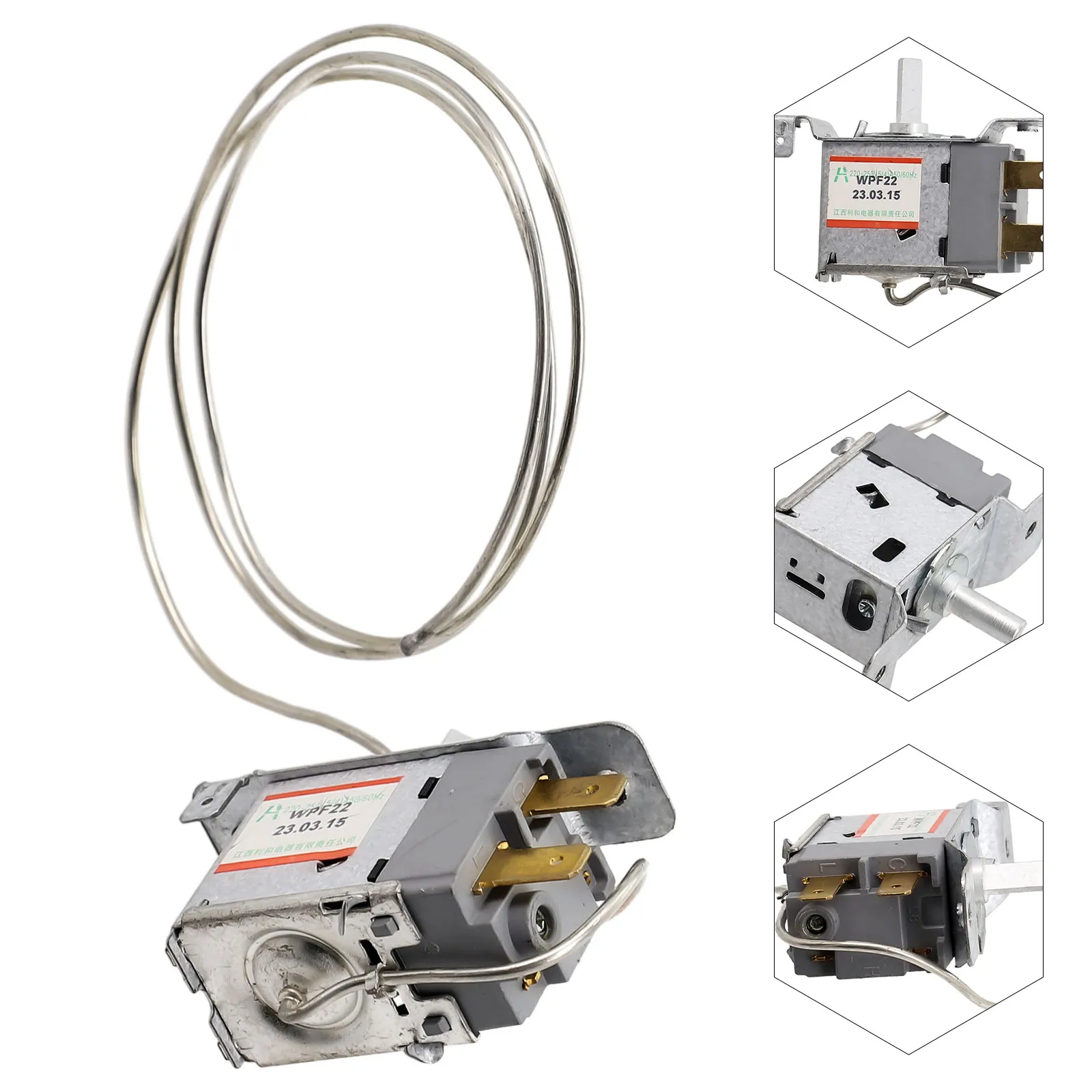 Imagem -05 - Controlador de Temperatura do Termostato do Congelador Universal Wpf22 220v250v Pinos