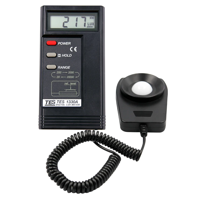 TES1330A/1339R/1335 เครื่องวัดแสงความแม่นยำสูง เครื่องวัดแสง 1332A