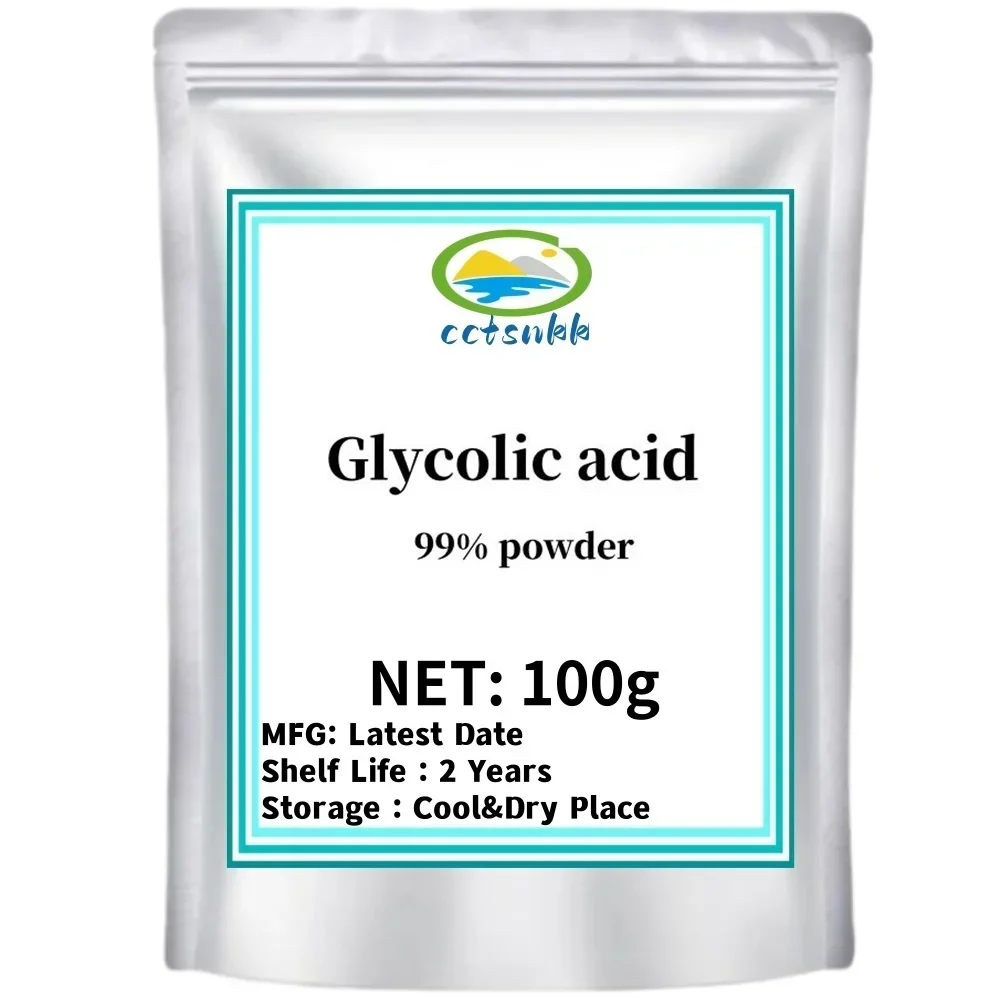 99% Glycolic Acid Powder เครื่องสําอางผิวขาว