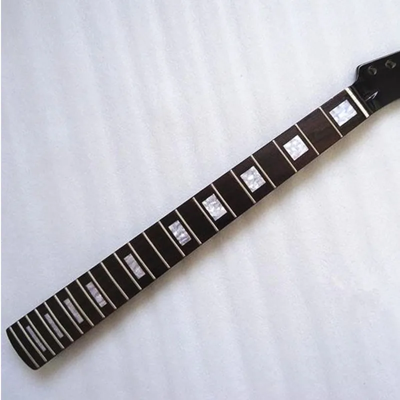 22 Frets Black Color Maple Electric Guitar Neck Rosewood Fingerboard Wholesale Accessories Parts