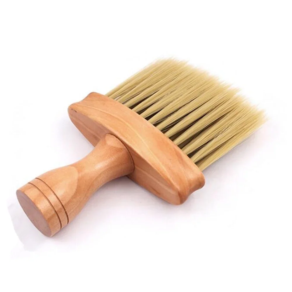 Soft Hair Dust Brush Salon Stylist Barber Neck Face Duster Brush Plastic Nylon Hairdressing Hairbrush Sweep Comb Styling Tools