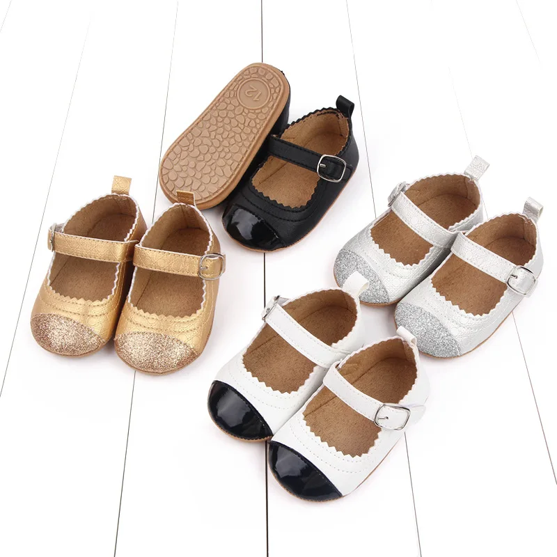 Yibubu Babyschoenen Schattige Prinsessenschoenen Binnen Zachte Zolen Antislip Todder Schoenen Schattige Mode Eenvoudige En Royale Babyschoenen