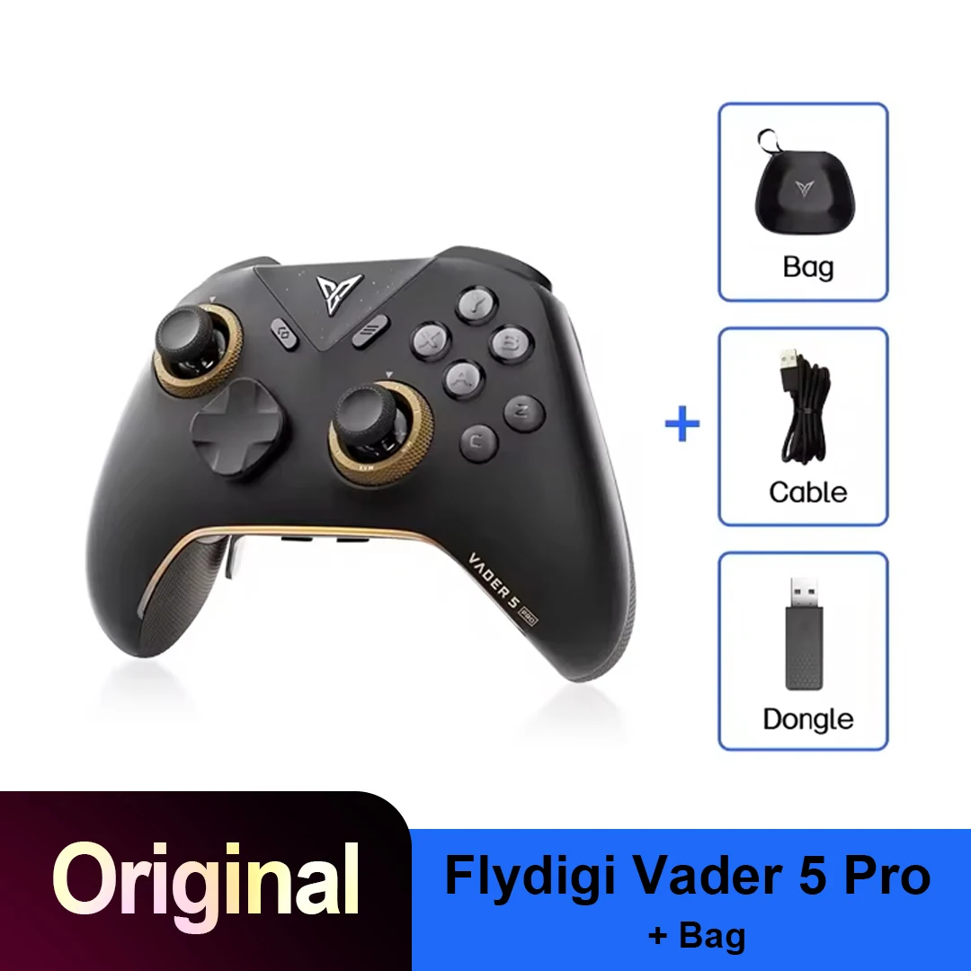 Flydigi Vader 5 Pro Gamepad met Hall Rocker Athletic Vibrate Trigger Gaming Controller voor NS Mobiel TV PC