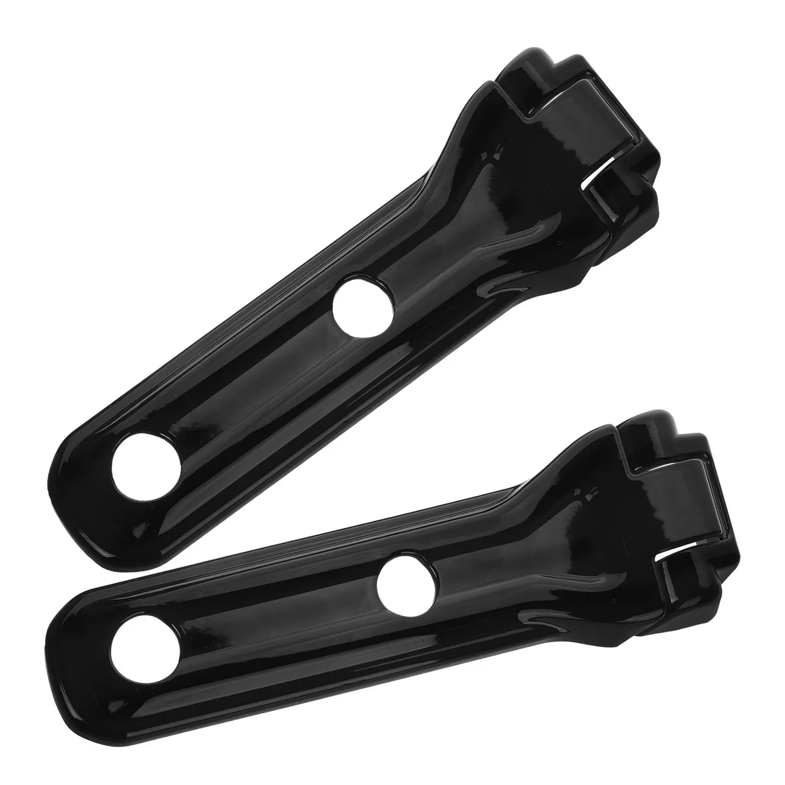 

2 шт. накладки на петли задней двери из АБС-пластика с гладкой отделкой, декоративные накладки на заднюю дверь автомобиля для улучшения внешнего вида и стиля