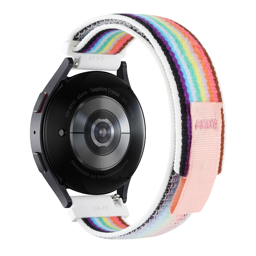 22mm Nylon Loop Watch Band for Huawei Watch GT 3 2 46mm GT3/GT2 Pro Bracelet Strap For Huawei Watch 4 Pro Wristband Correa Belt image 3