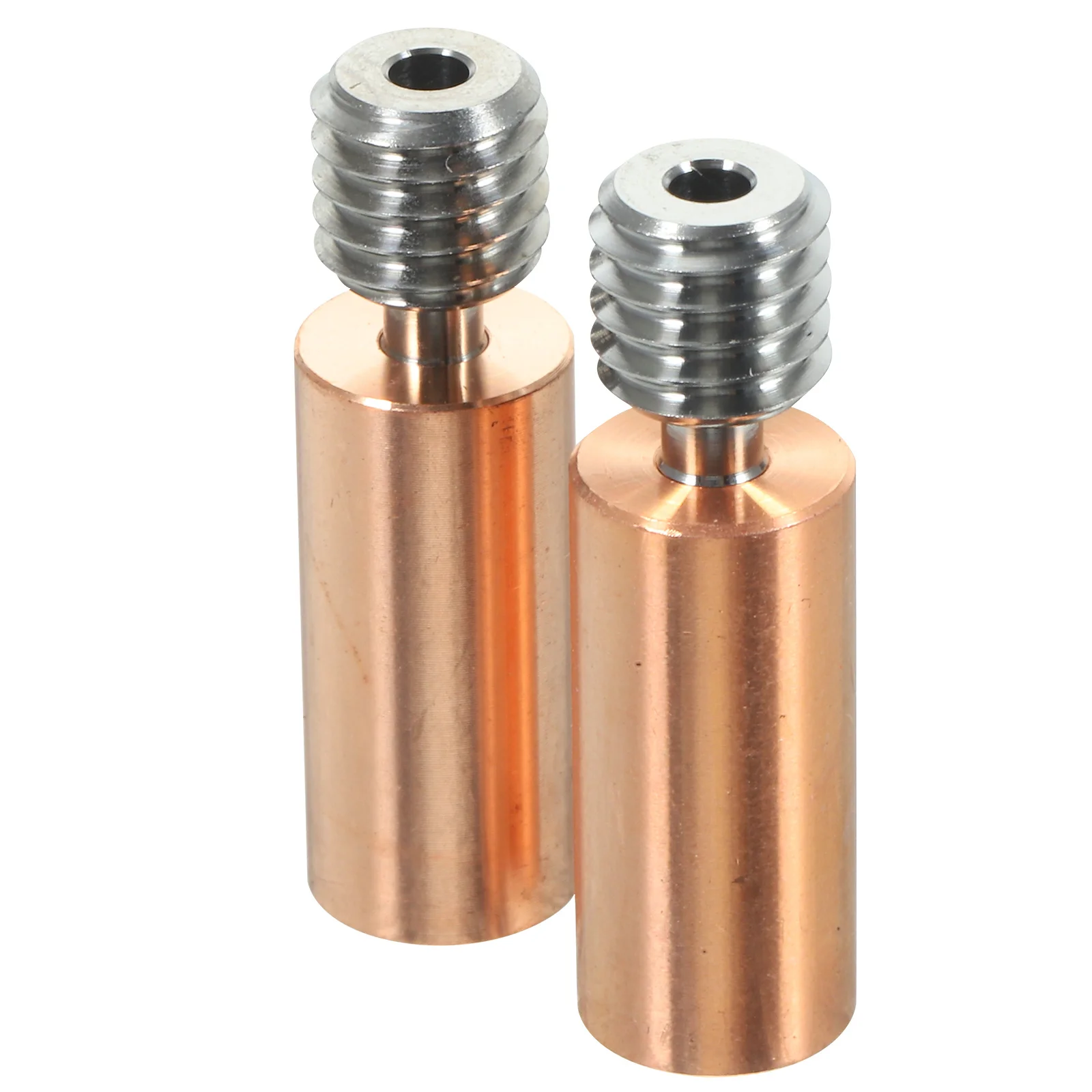 2 قطعة ملحقات الطابعة ثلاثية الأبعاد ثنائية المعدن كسر الحرارة السلس الحلق أنبوب دائم غير قابل للصدأ طويلة الأمد عزل ممتاز سهلة الاستخدام