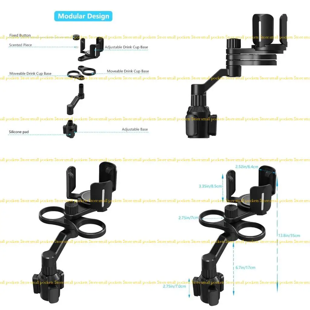 

R1WD держатель для стакана с водой, солнцезащитные очки, органайзер для телефона, кронштейн для автомобиля, внедорожника,