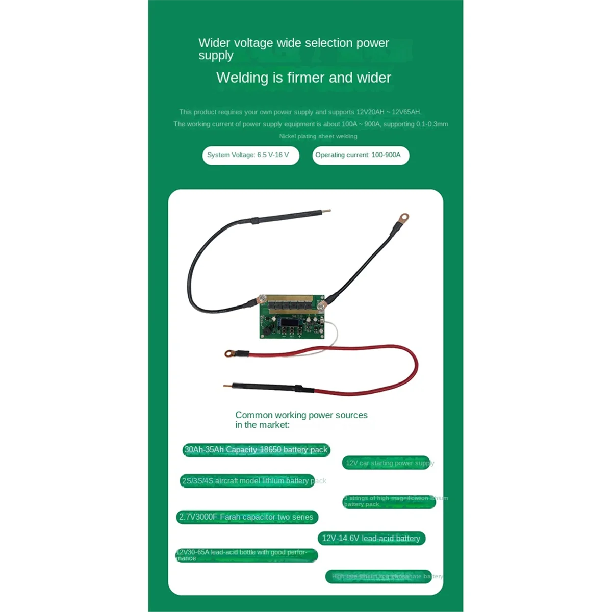 

12V Spot PCB Circuit Board Digital Display Spot Welder Control Board Set Intelligent for Lithium Battery 18650