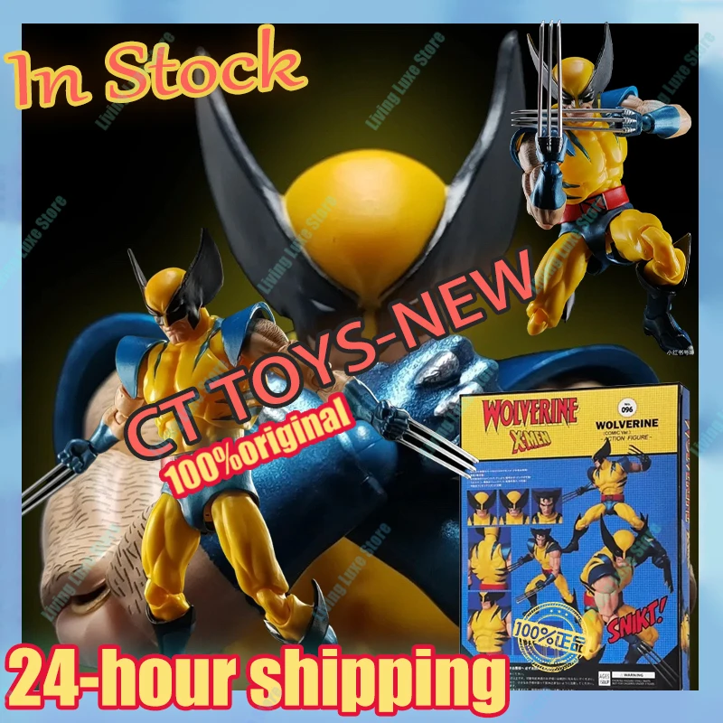 

New in Stock Ct Toys Wolverine Action Figure MAFEX No.096 Anime Figures X-Men Figurine Deadpool Wolverine PVC Statue Model Toys