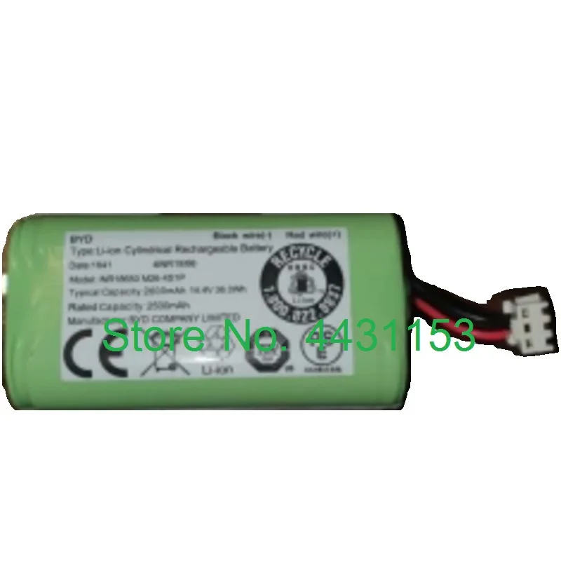 Batterij Voor Coredy R500 R500 + R300 R650 D400 R750 Robot Stofzuiger Nieuwe Li-Ion 181650 Oplaadbare Pack 14.4V 14.8V 2800Mah