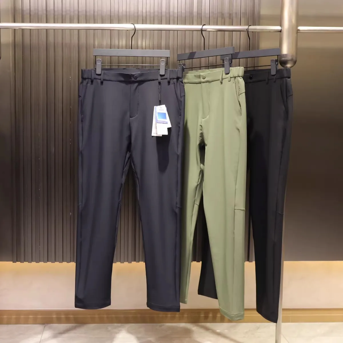 

Мужские легкие спортивные повседневные брюки для активного отдыха, дышащие, водоотталкивающие, с 3D-кроем, длинные, модные, городские, стильные