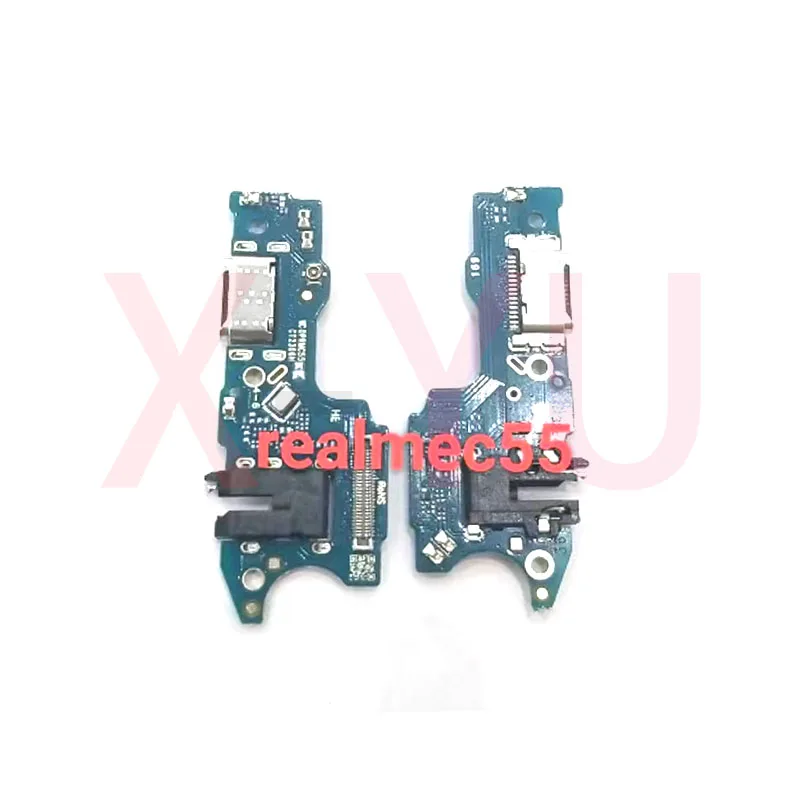 For OPPO Realme C53 C55 C61 C63 C65 C67 4G USB Charging Board Dock Port Flex Cable Repair Parts