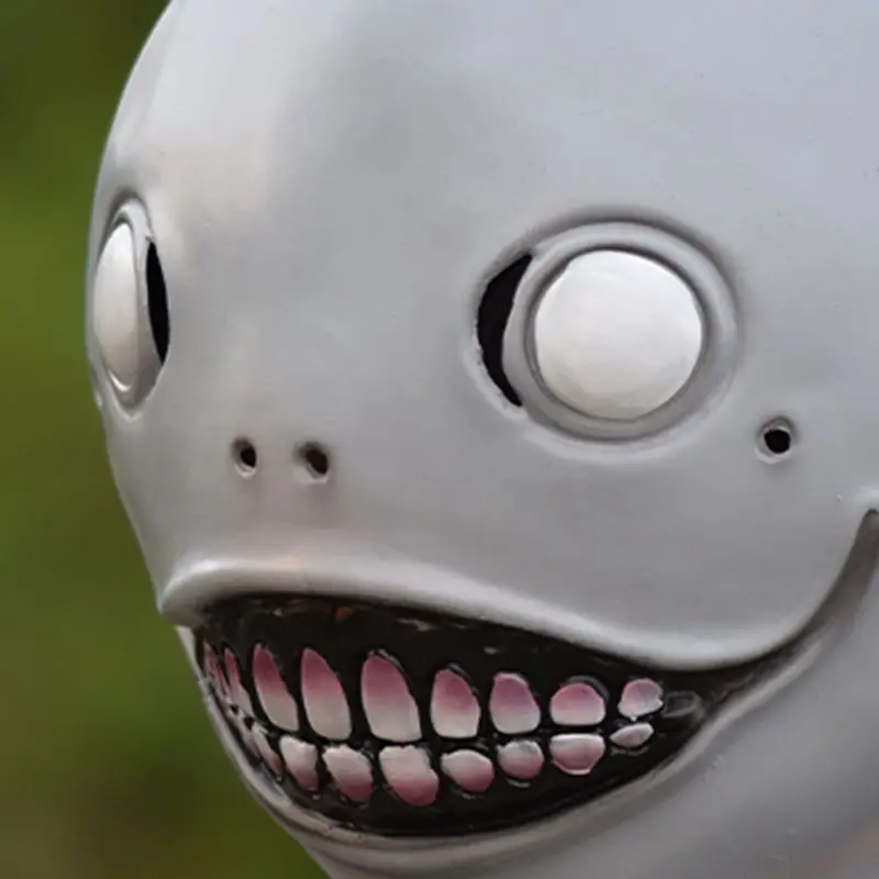 Accesorios de Cosplay, máscara Emil de la era mecánica de Neil, auriculares de látex para Halloween, disfraz de personaje, tocado, máscara, accesorios de disfraz