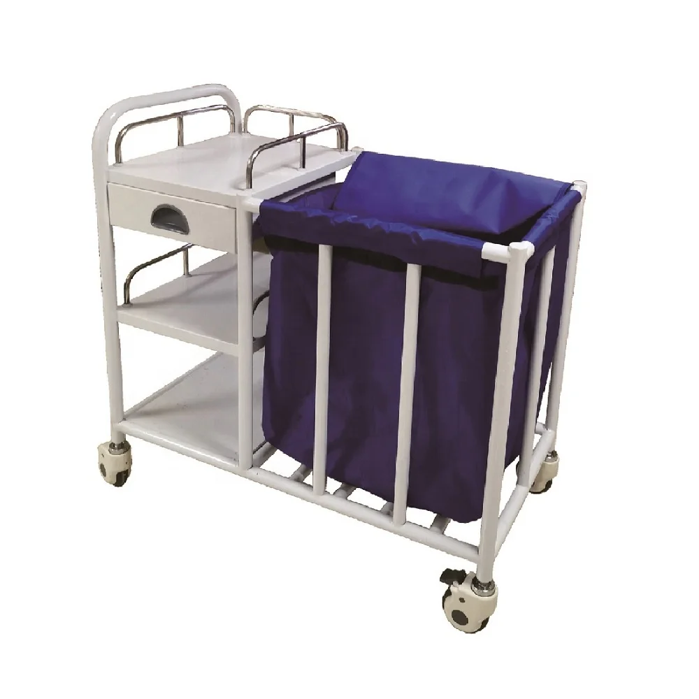 Medical Hospital Nursing Trolly for Sale 201 Stainless Steel Hospital Nursing Cart With High Quality In Factory Price