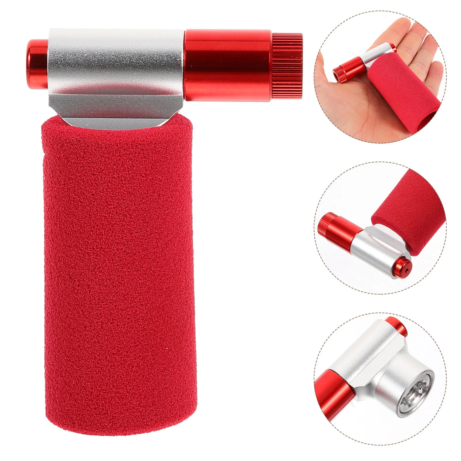

1Pcs Mini Portable Bike Inflator Aluminum Tire Pump for Road Mountain Cycling Emergency Use Co2 Tire Bike Inflator