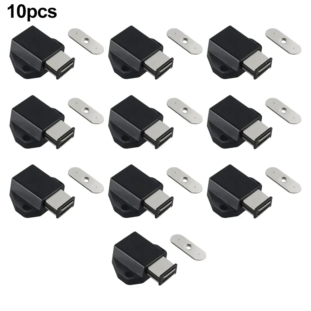10pcs Cabinet Catches Magnet Door Stops Wardrobe Door Closer For Closet Cupboard Drawer Magnetic Latch Furniture Hardware