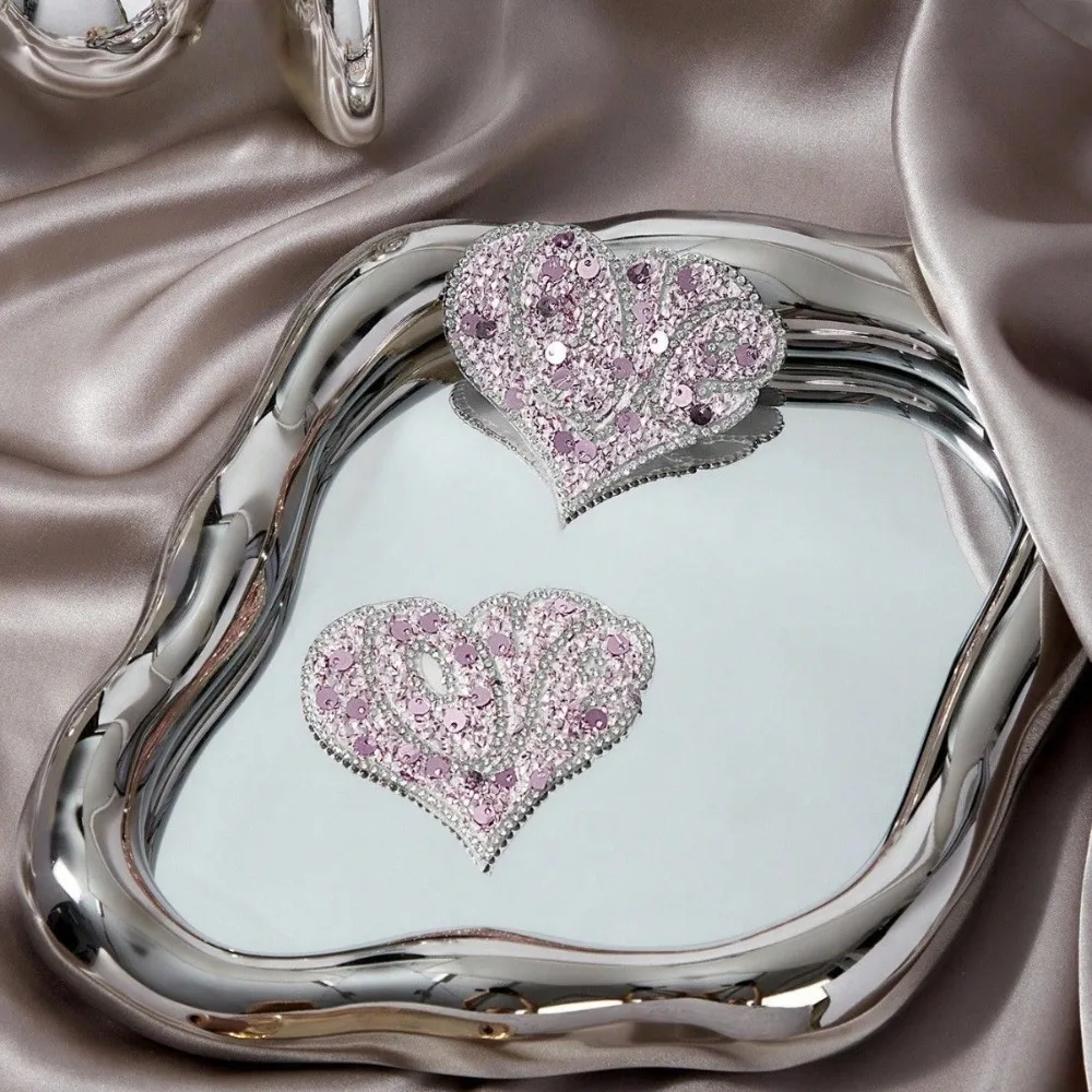 Penutup Puting Payudara Silikon Bentuk Hati Lucu dengan Payet Berkilau, Perekat, Kelopak Payudara, Hadiah Hari Valentine