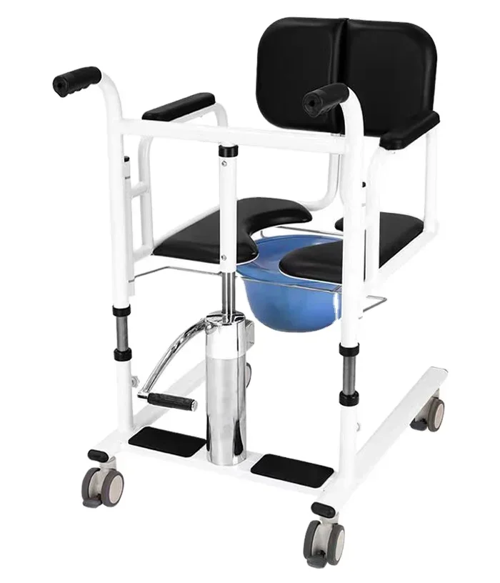 Wholesale Multi-purpose Handicap Elderly Patient Mover Transfer Lift Chair With Commode