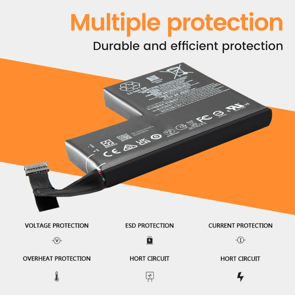 F7G 6470mAh bateria zamienna Li-polymer do OLED 8.8V 5313mAh do konsoli CELL Steam Deck, ładowalna — zdjęcie produktu 3