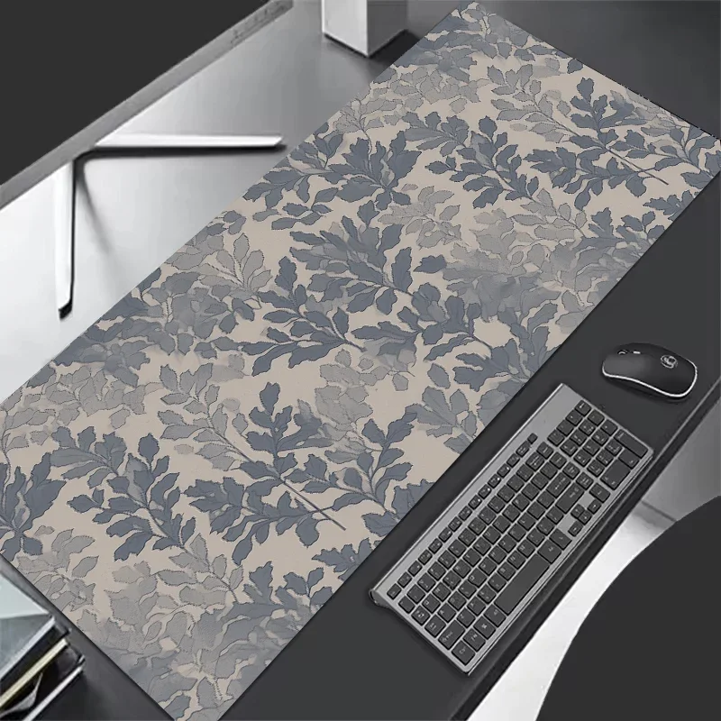 Green fresh mouse pad xxl minimalist pattern gamer Persian pattern oversized office workstation keyboard wrist guard table mat